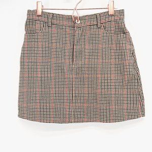 Brandy Melville Plaid Mini Skirt